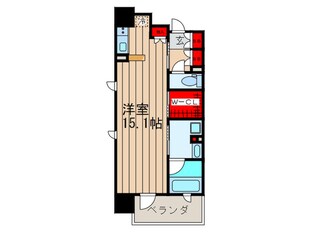 パークアクシス心斎橋の物件間取画像